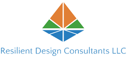 A logo of design consult