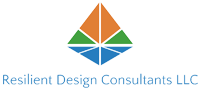 A logo of design consult